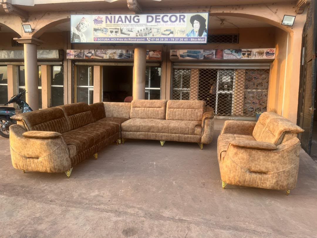 Salon complet en boutique, Niang Décor
