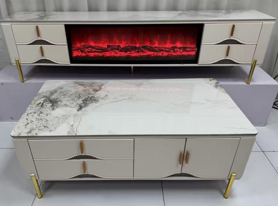 Table basse et meuble TV Niang Décor, référence TTV-04