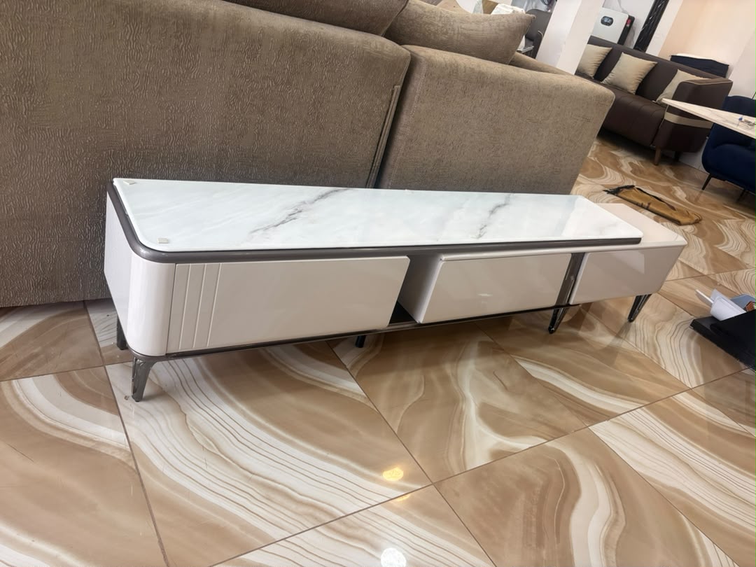 Table basse et meuble TV Niang Décor, référence TTV-10
